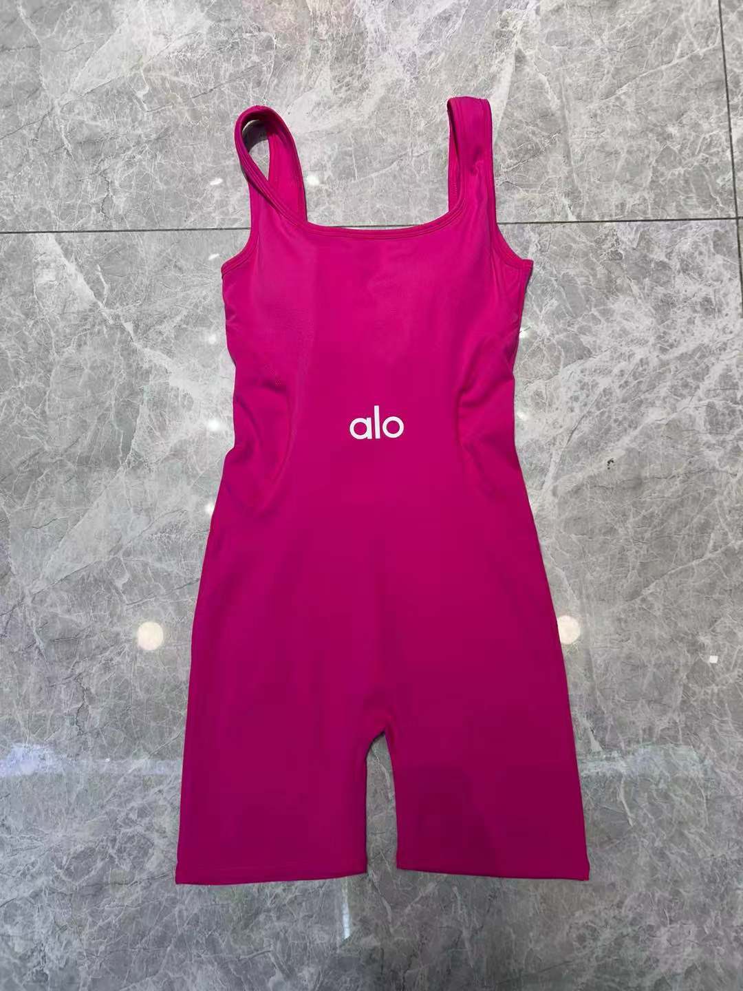 Alo Yoga Power Romper - Sculpting Bodysuit for Workout & Athleisure